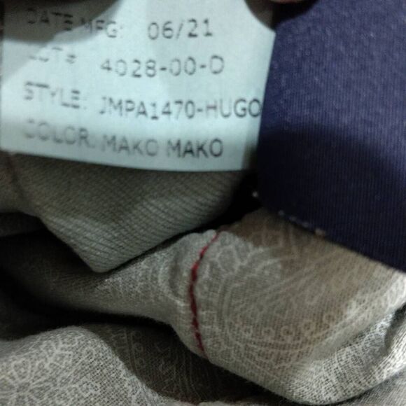 Johnnie-O 5 Pocket Jean Cut Pants Size 33x34 US Hugo In Mako Mako - Picture 5 of 9